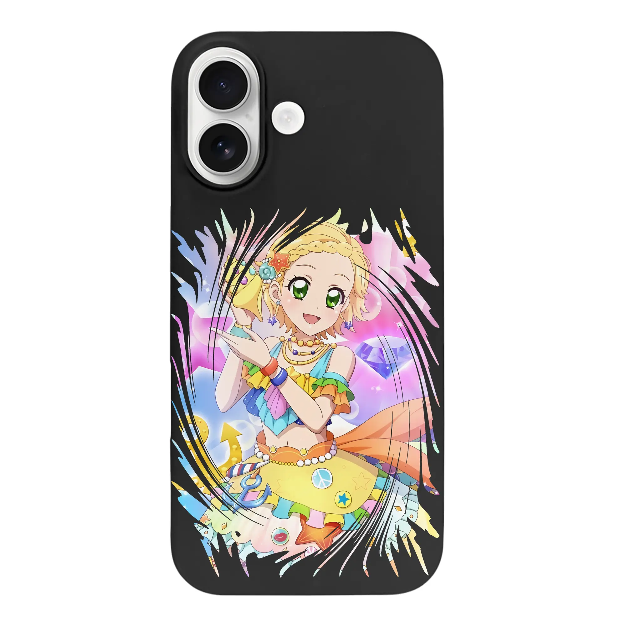 アイカツ グッズ 新条 ひなき - iPhone 17 シリーズ シリコンケース 薄型 耐衝撃 指紋防止 ソフトタッチカバー 精密フィット 傷防止 保護ケース iPhone 17/17 Air/17 Pro/17 Pro Max 対応